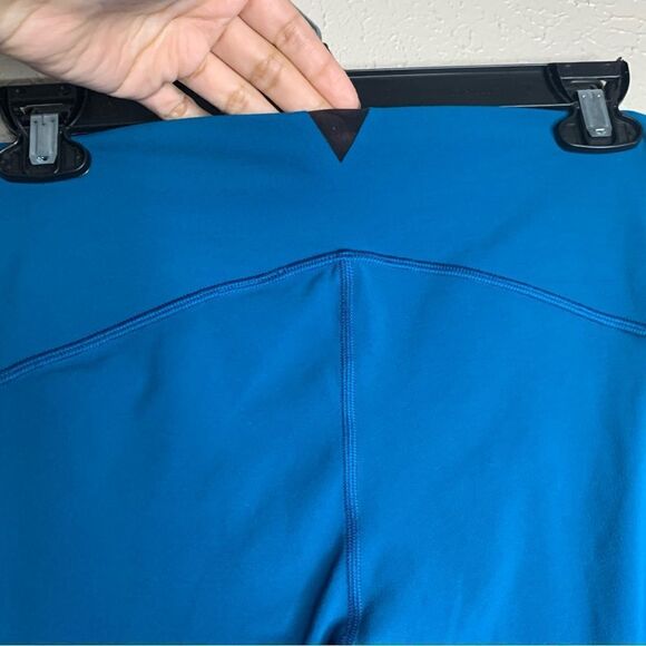 Ivivva prismatic crop scrunch leggings by lululemon teal - Picture 5 of 11